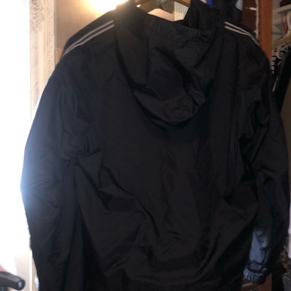 Hooded Vintage Roots Windbreaker Pullover Jacket - Picture 3 of 4